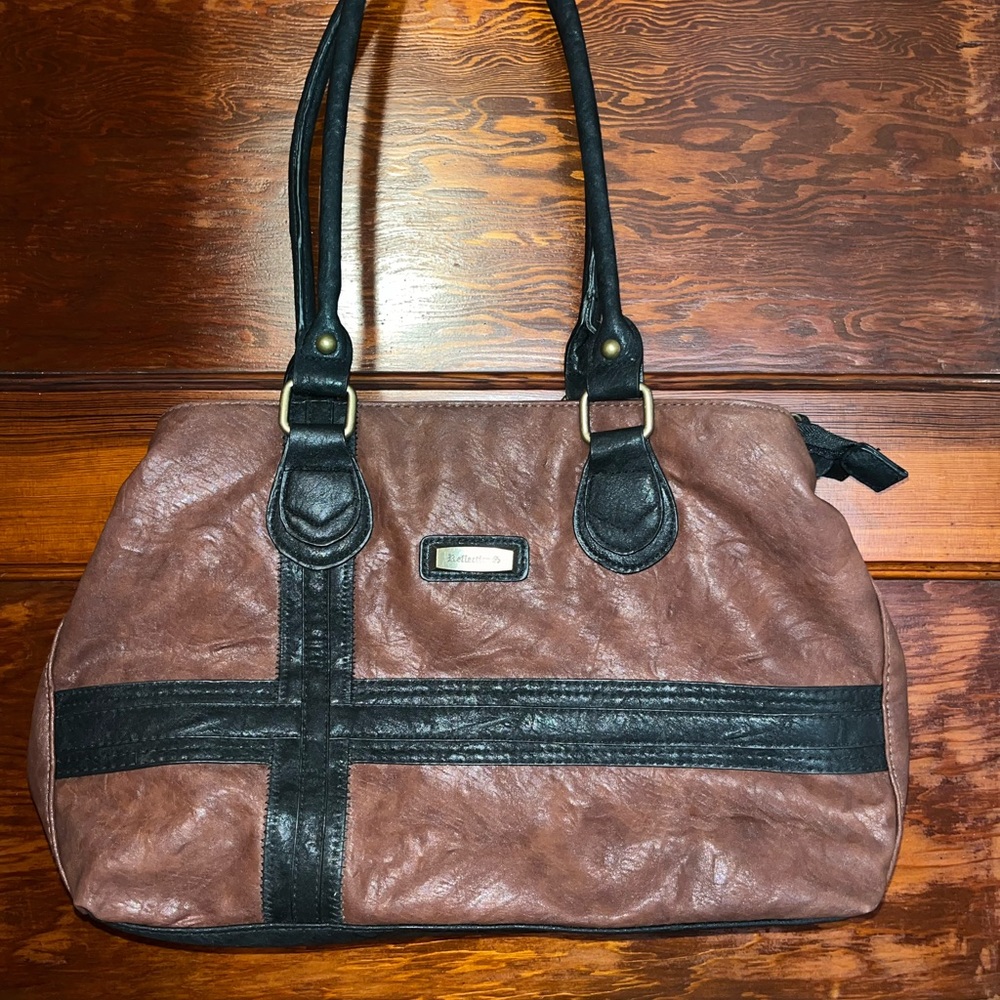 Natural Reflections leather bag